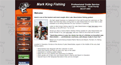 Desktop Screenshot of markkingfishing.com